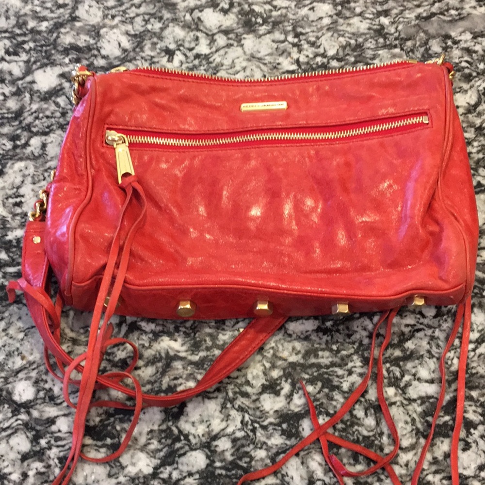 Rebecca Minkoff orange crossbody